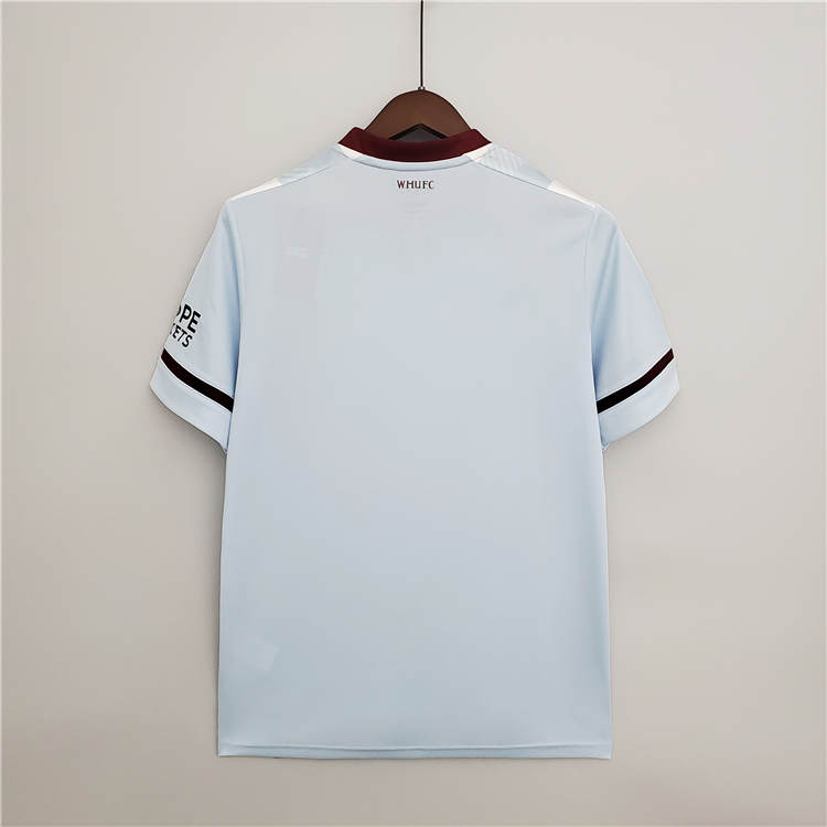 Professional Grade West Ham United 21-22 Away White Soccer Jersey