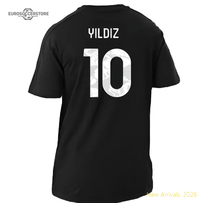 First-class 2024-2025 Old Lady Dna Tee (black) (yildiz 10)