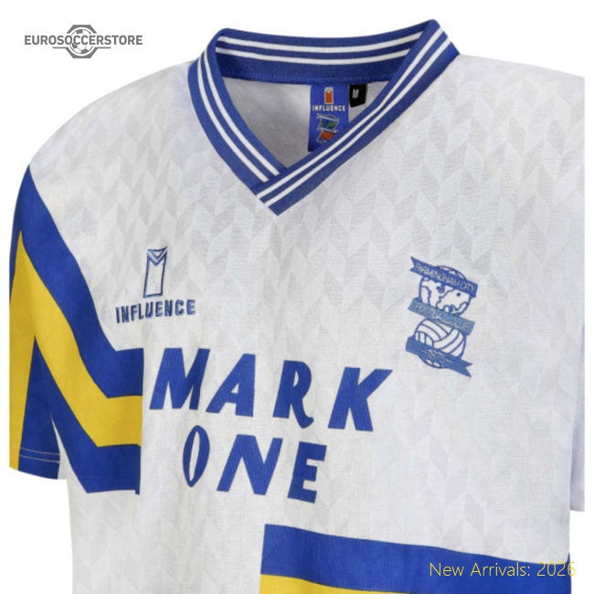 Official 1991-1992 Birmingham City Away Old School Shirt