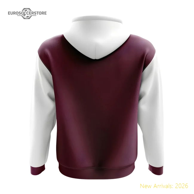 Qatar Concept Country Football Hoody (red) - Reasonable Price