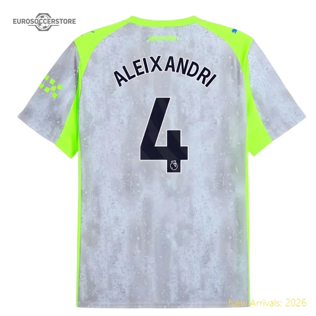 Top-Grade 2025-2026 Man City Alternate Kit Aleixandri 4