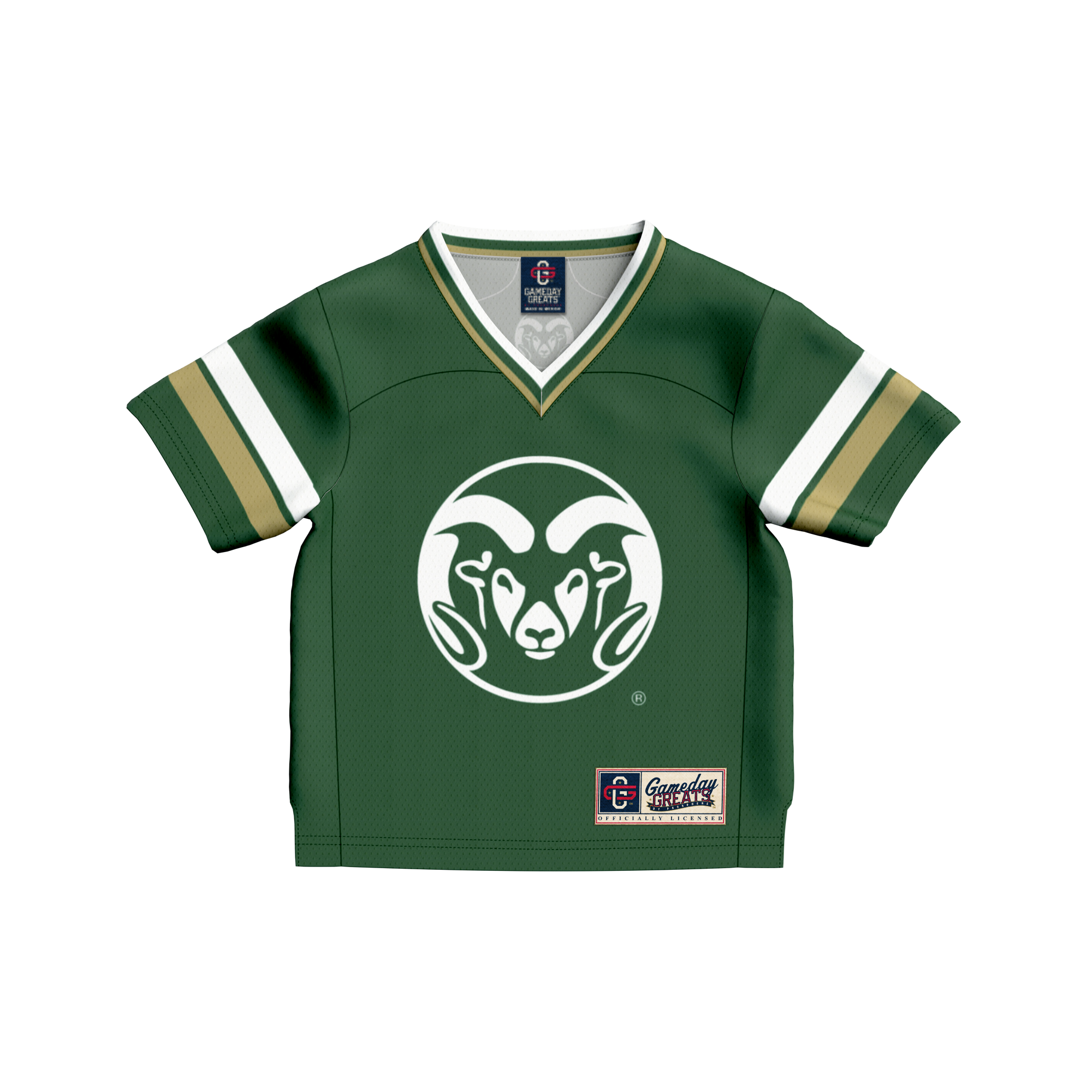 #1 Colorado State Rams GameDay Greats Toddler Lightweight Collegiate Football Fashion Jersey - Green