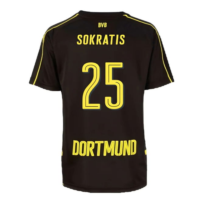 Authentic 2025-2026 Borussia Dortmund Away With Limited Edition