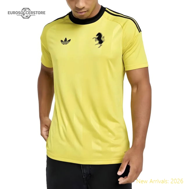 Trending 2025-2026 Juventus Third Goalkeeper Shirt (Pure Sulfur)