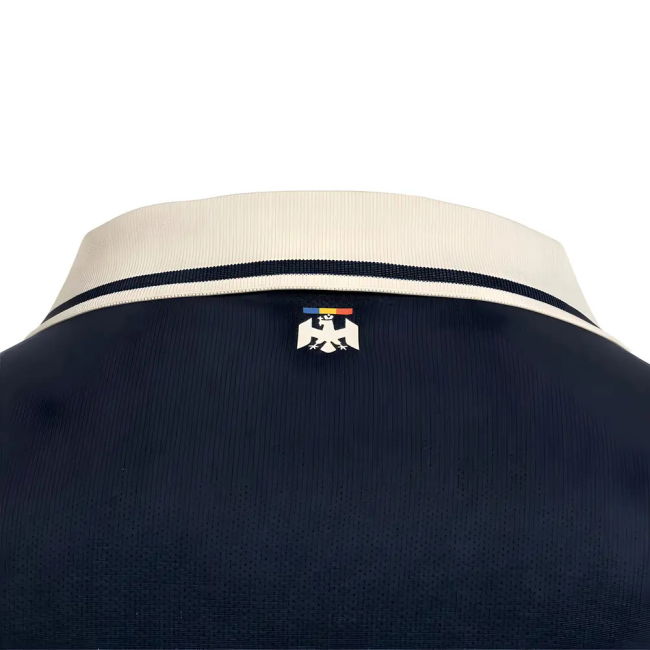 2025-2026 Romania Presentation Polo Shirt (Navy) Oranje