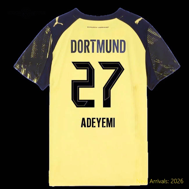 Borussia Dortmund 2024-25 Home Fan Version For Kids (Adeyemi