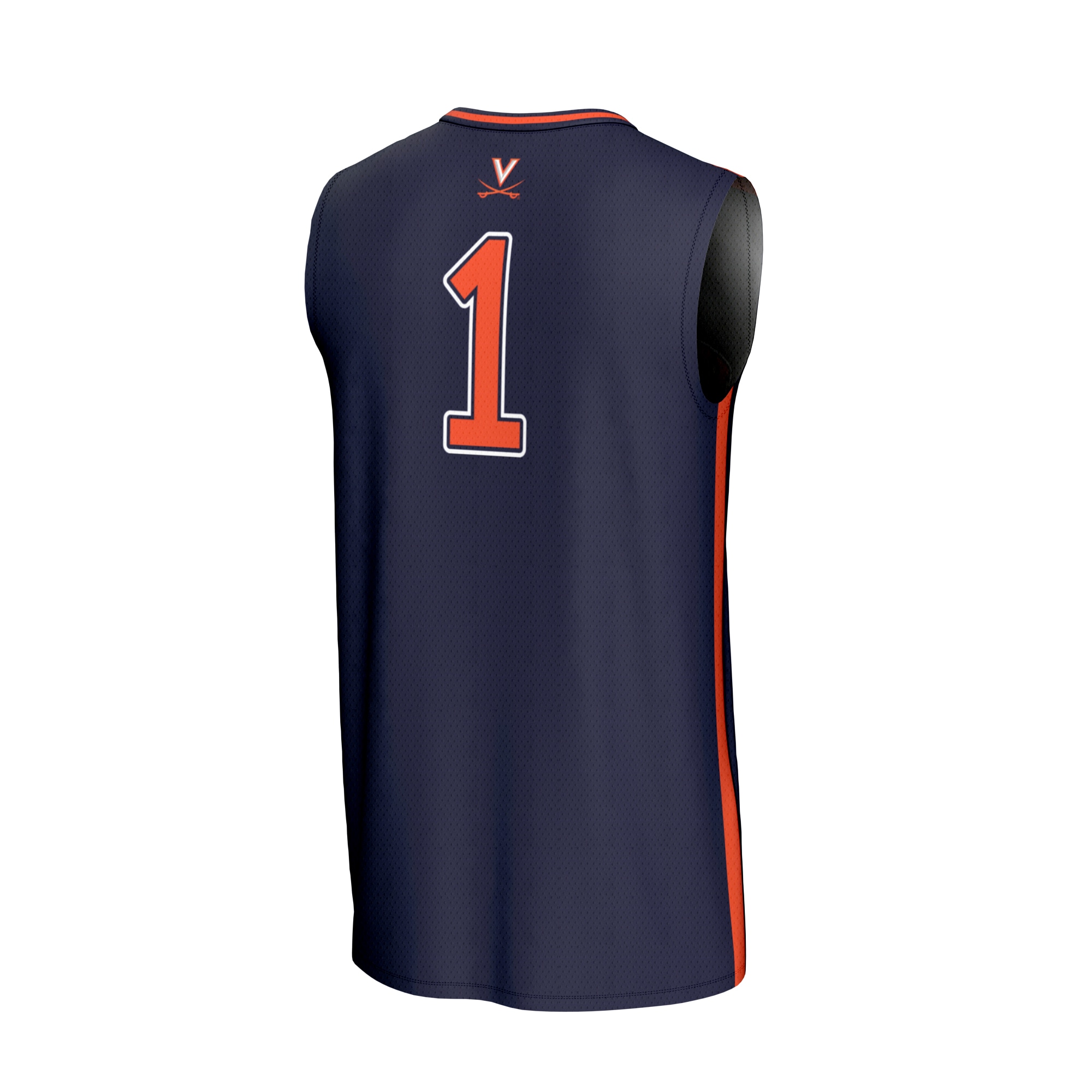 [NJP] Virginia Cavaliers GameDay Greats Youth Lightweight Basketball Fashion Jersey - Navy