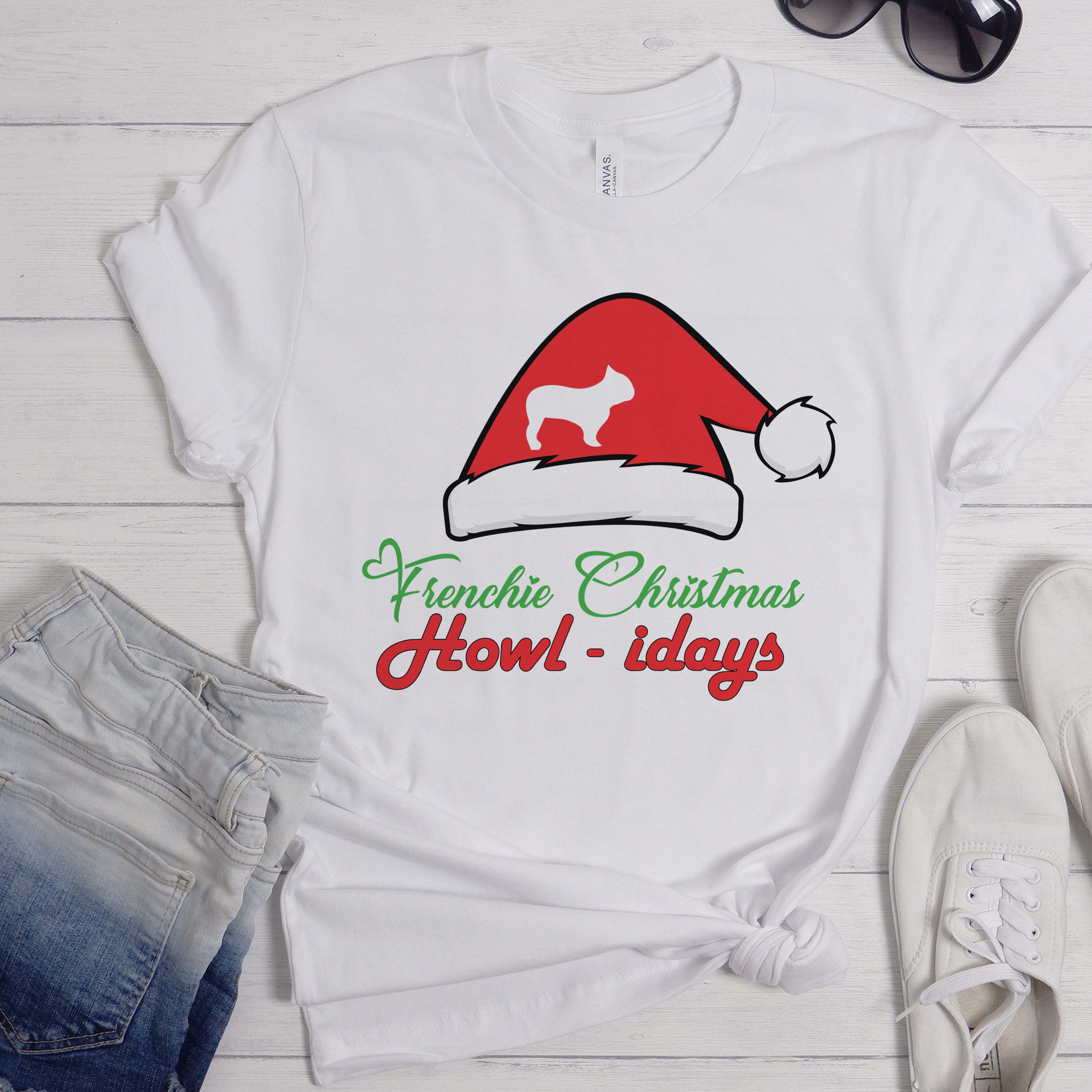 Christmas Outfit - Dog Owner Unisex T-shirt For Frenchie Fans