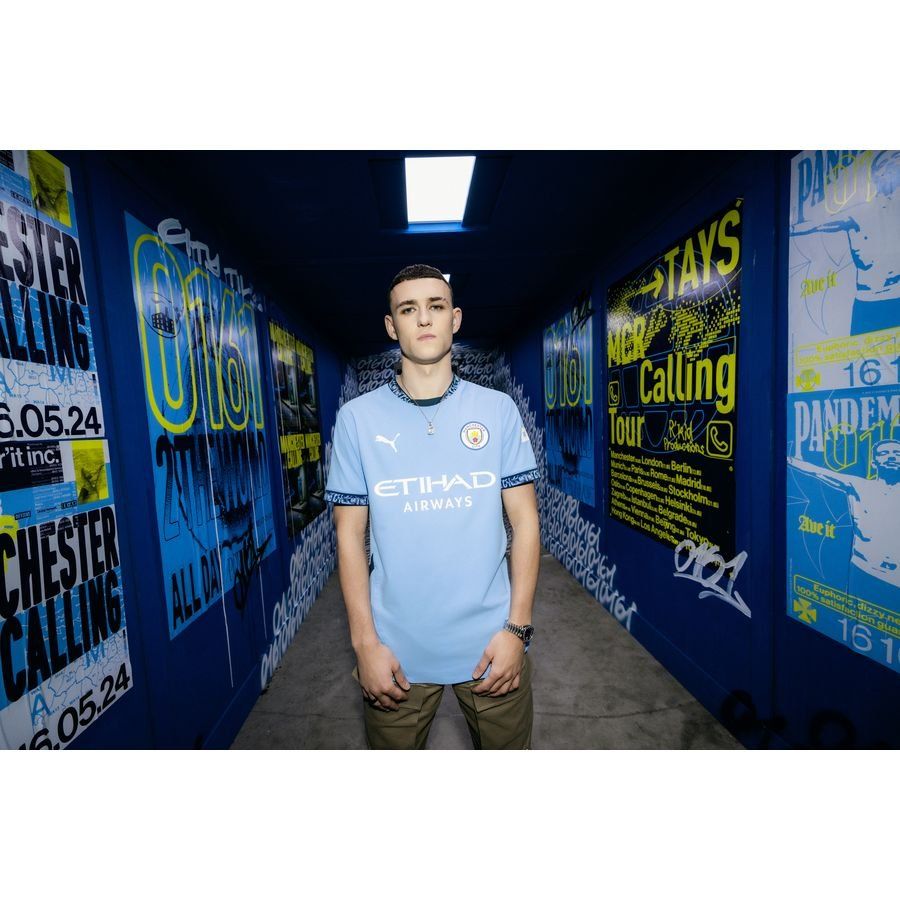 Manchester City Home Shirt 2024/25 Adidas National Team Wear