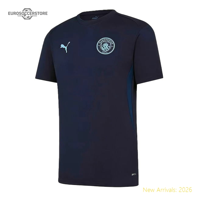 2024-2025 Man City Training Shirt Inky Blue Official - Kids Doku 11