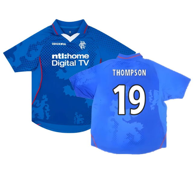 Top Grade 2025-2026 Rangers Home Home (very Good With Limited Edition