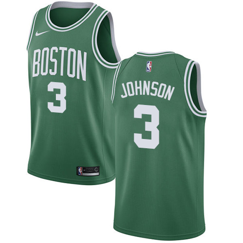 Celtics #3 Dennis Johnson Professional 2024 Icon NBA Jersey - Green