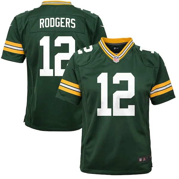 Authentic GB Packers Game Jersey - Green | NFL Fan Apparel | NFL Footb