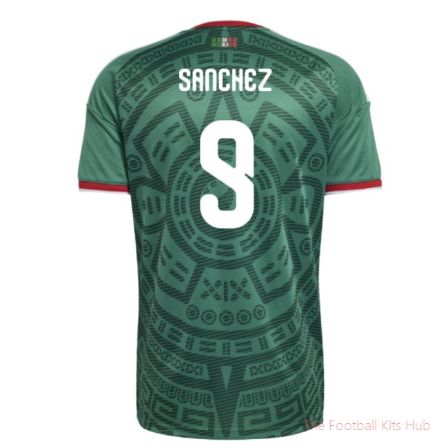2026-2027 Mexico Home Shirt (Sanchez 9)