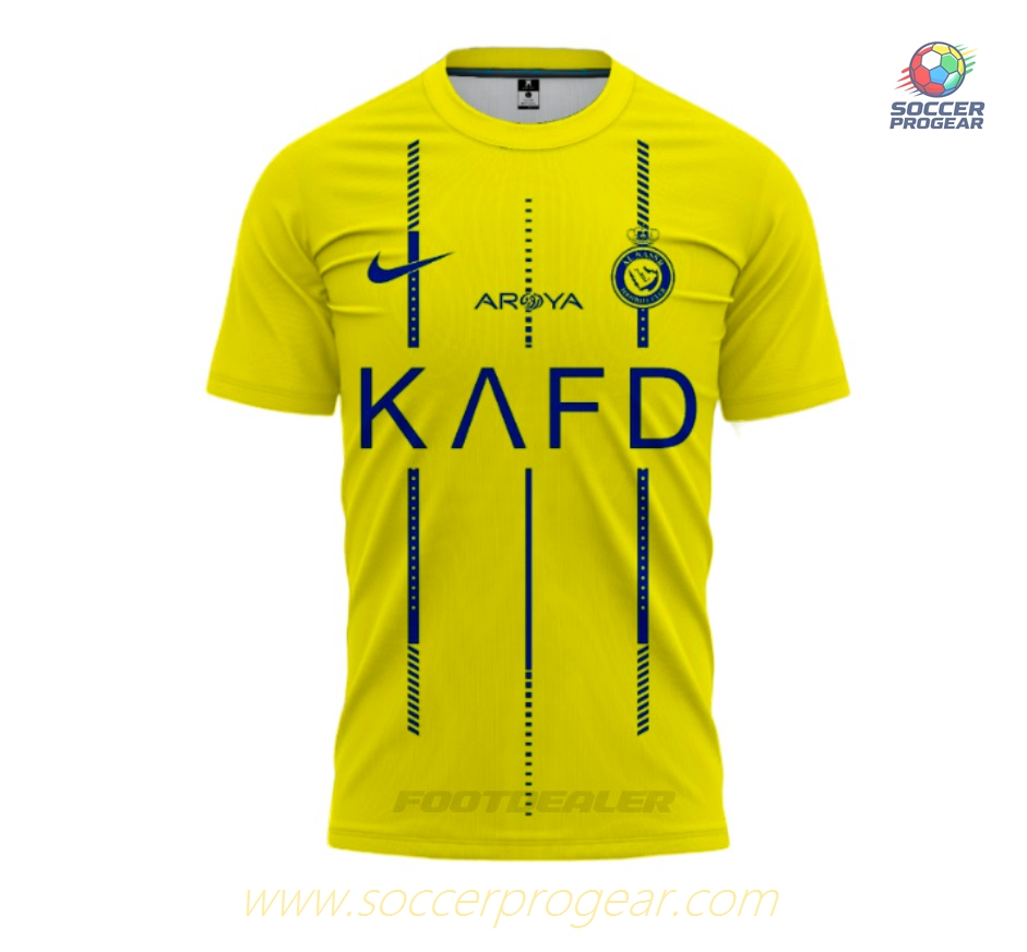 AL NASSR High Quality RONALDO HOME CHILD JERSEY 2023 2024