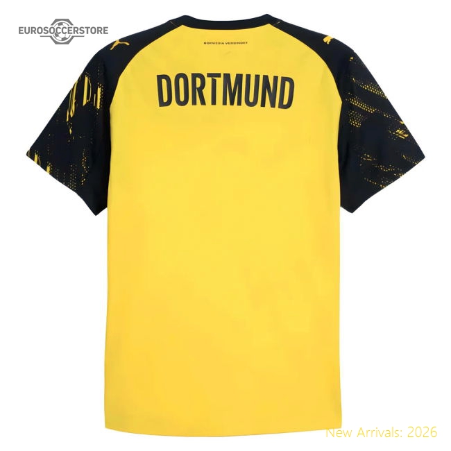 2025-2026 Borussia Dortmund Authentic Home Shirt