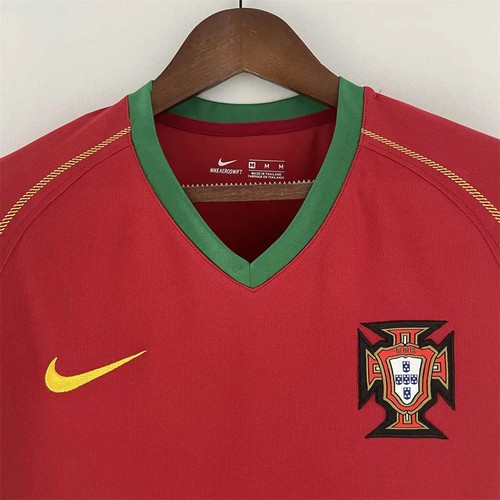 Durable 2006 Portugal Jersey Home With Limited Edition Design -