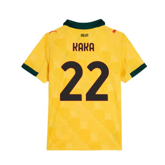 Kids Kaka 22 Rare Collector Quality AC Milan Third Rare Jersey