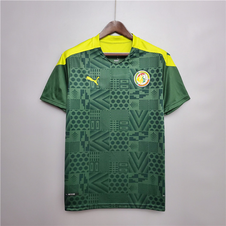 Elite Series Senegal 2020 Away Green Soccer Jersey Football Shirt