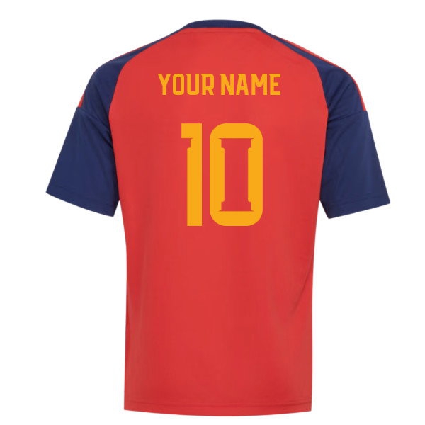 [LLS] 2026-2027 Spain Home Fan Jersey (Kids) (Your Name)