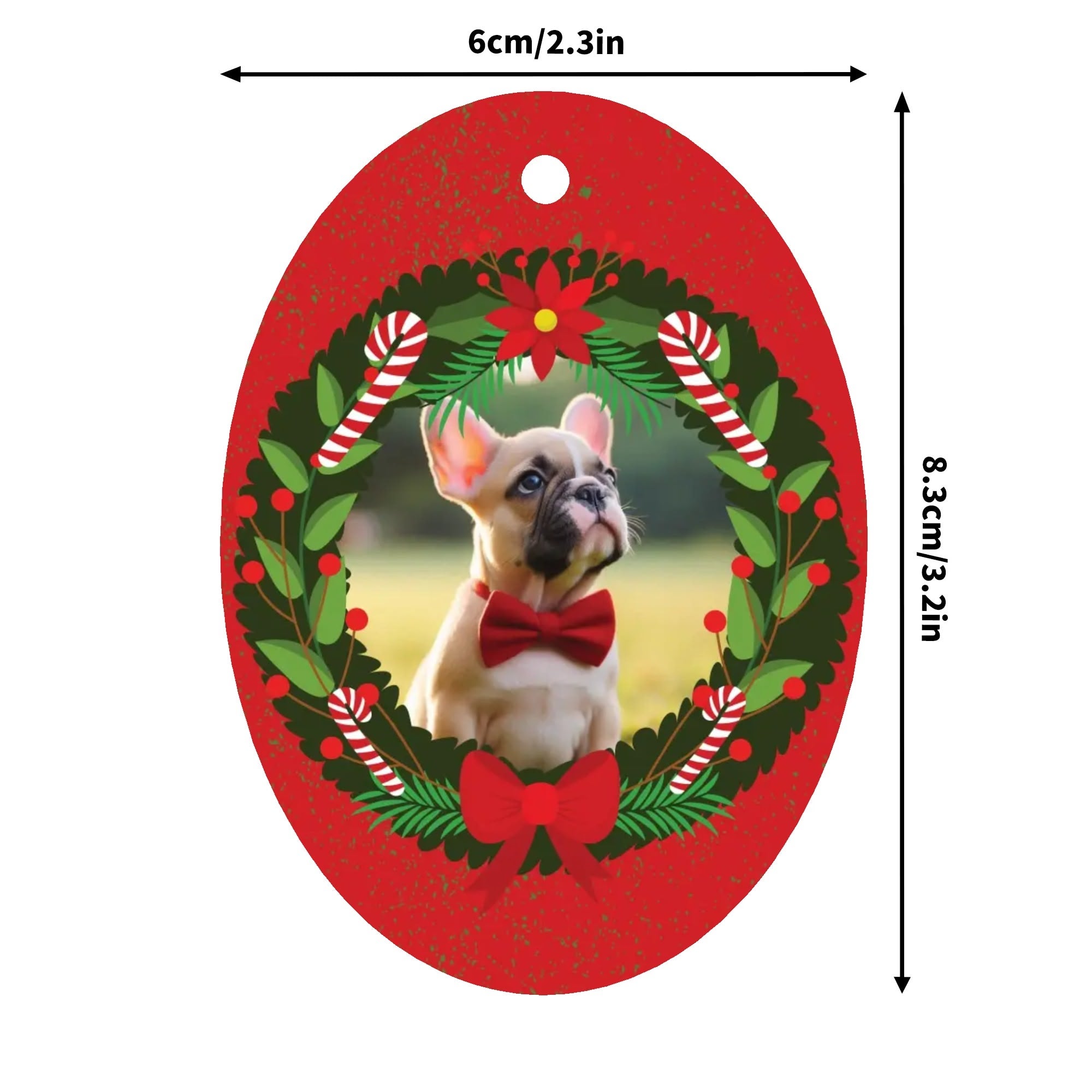 Minimal-Aesthetic Personalized Ornaments For Frenchie Lovers With You...
