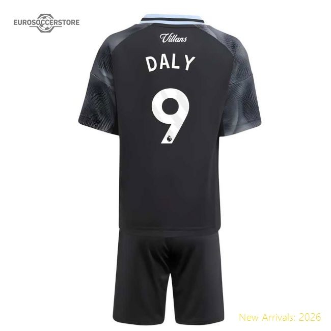 Mini Jersey Daly 9 2025-2026 Aston Classic Villa Alternative