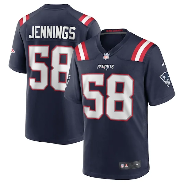 Performance New England Patriots Game Jersey - Premium Navy NFL Fan...