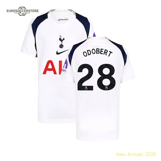 2025-2026 Football Team Kids Gentle Jersey Odobert Aeroready