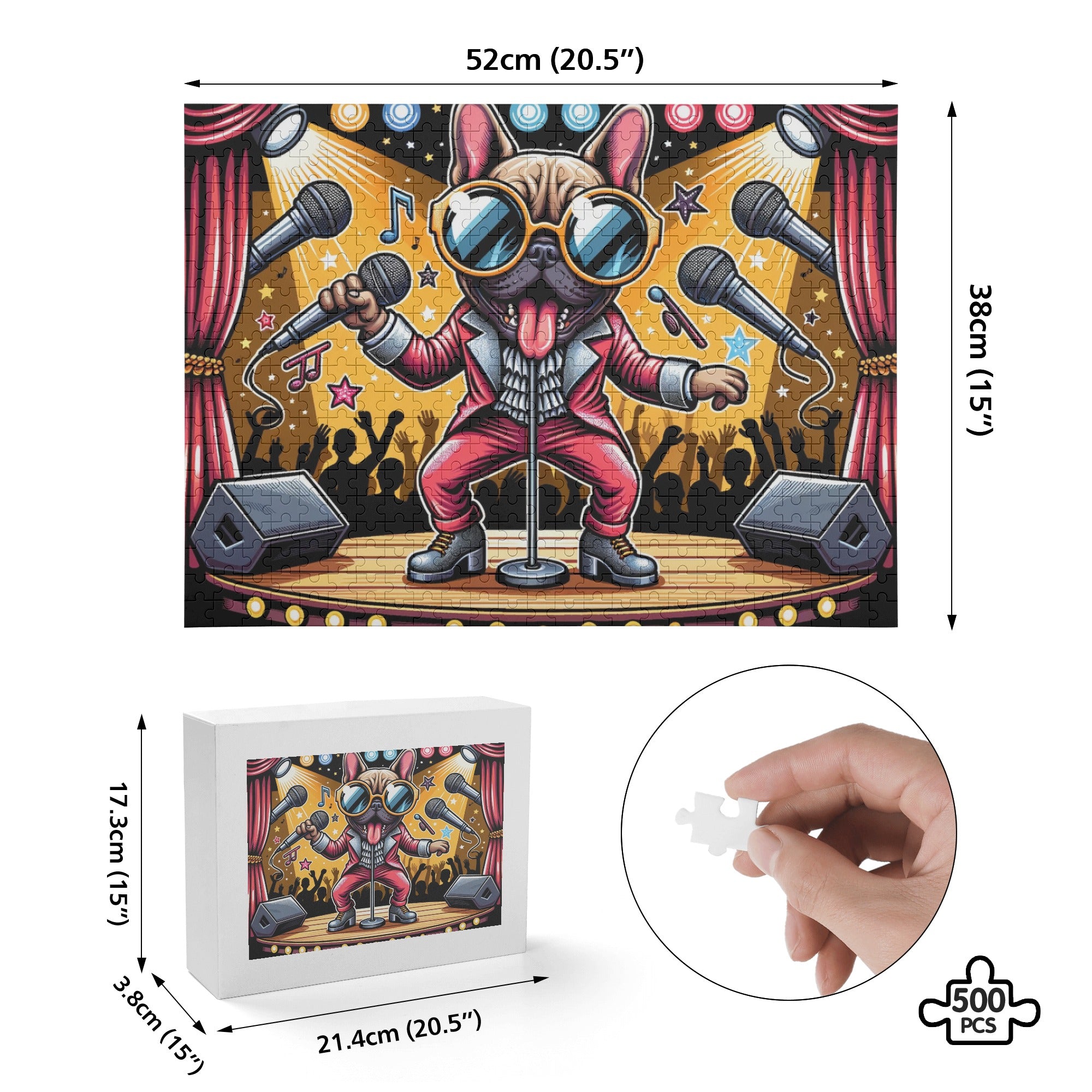 Jack - 500-Piece Wooden Puzzle