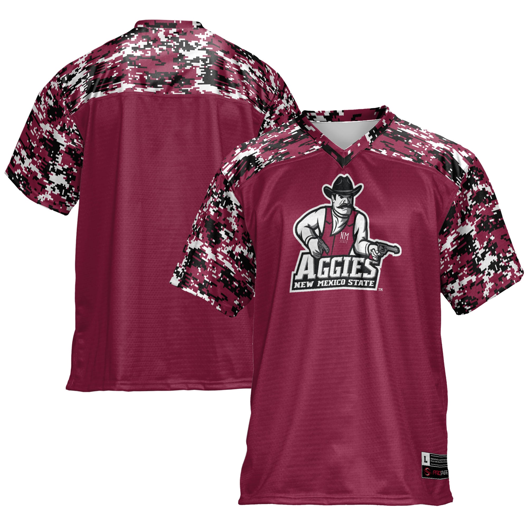 Men's Crimson New Mexico State Aggies Football Jersey