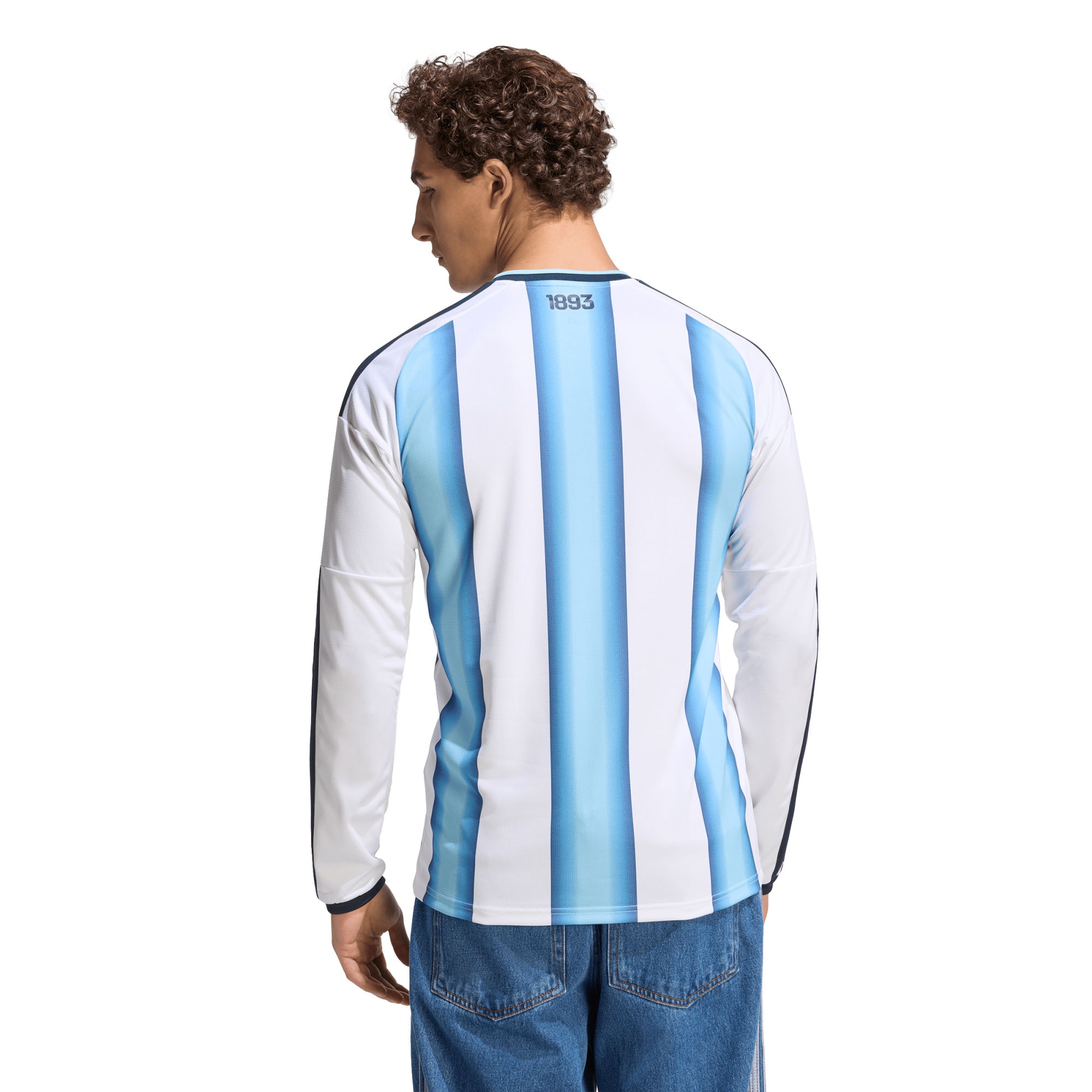 [SJH] Argentina National Team 2026 Home Replica Long Sleeve Jersey - White