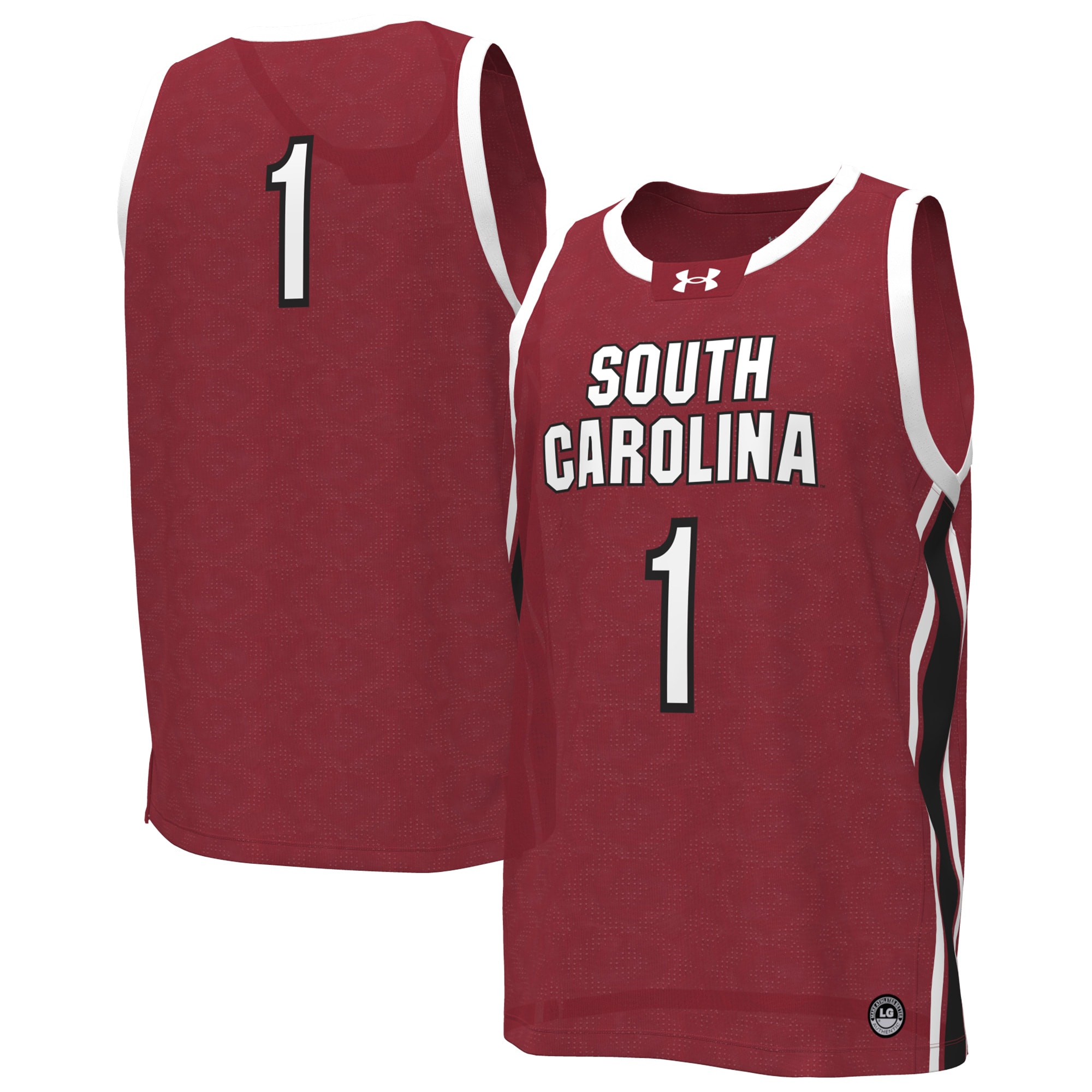 [NJP] South Carolina Gamecocks Women's #1 Replica Basketball Jersey - Garnet
