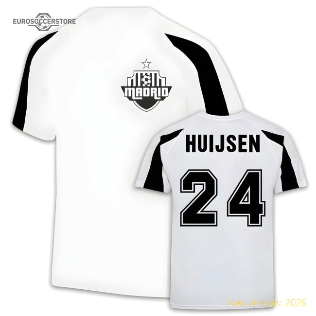 High-Quality Real Madrid Sports Training Jersey (Huijsen)