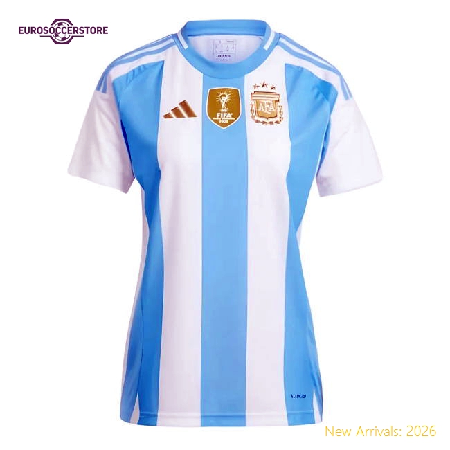 2024-2025 Argentina Home Shirt (Ladies) (MESSI 10)