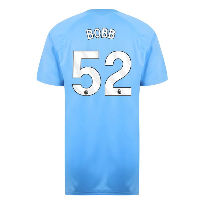 Man City 2025-2026 Shirt (Blue) (Bobb 52) (Blue) | Official