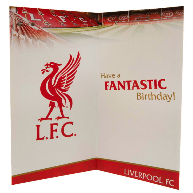 Liverpool FC Boy Birthday Card (Collector's Item)