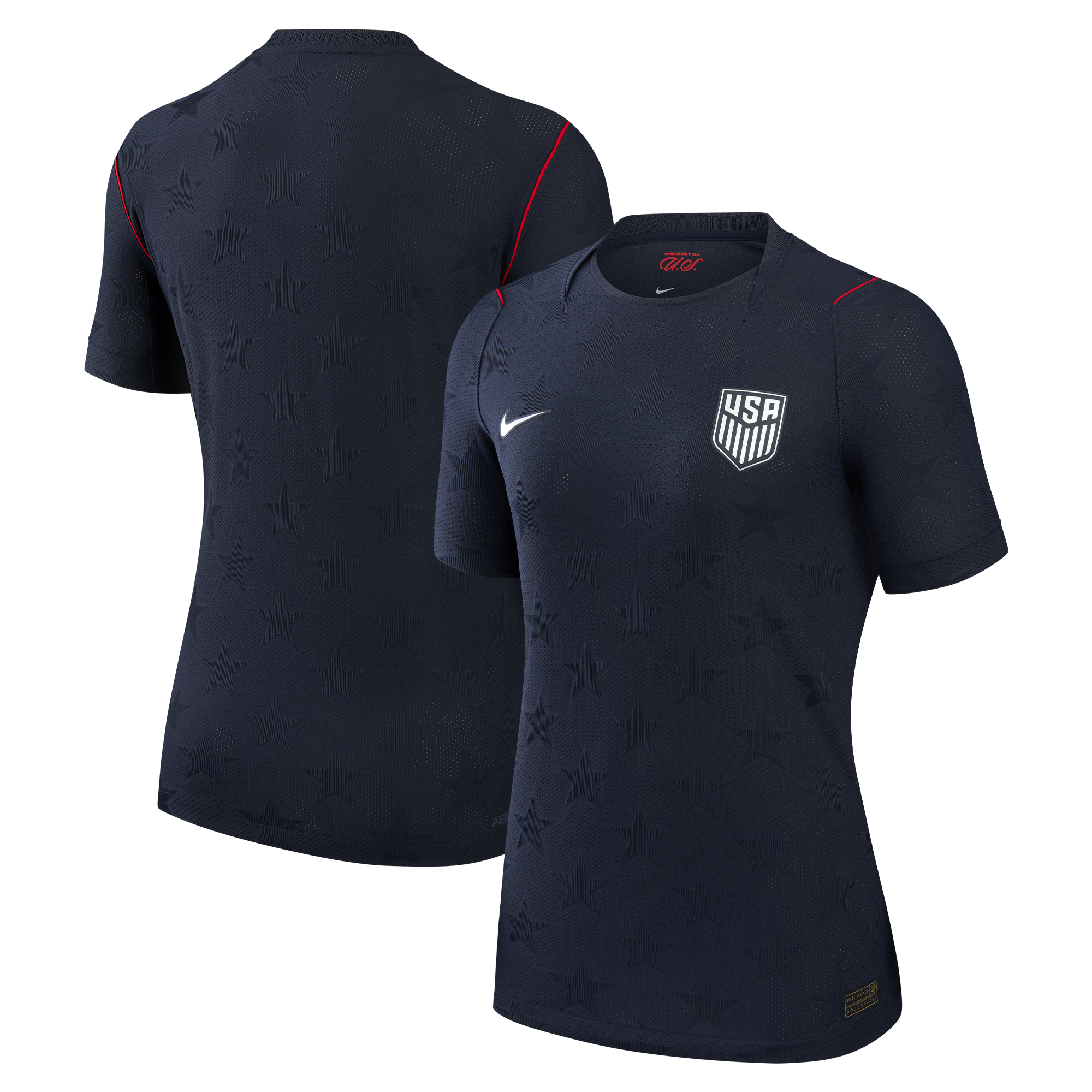 [SJH] USMNT Women's 2026 Away Match Authentic Jersey - Blue