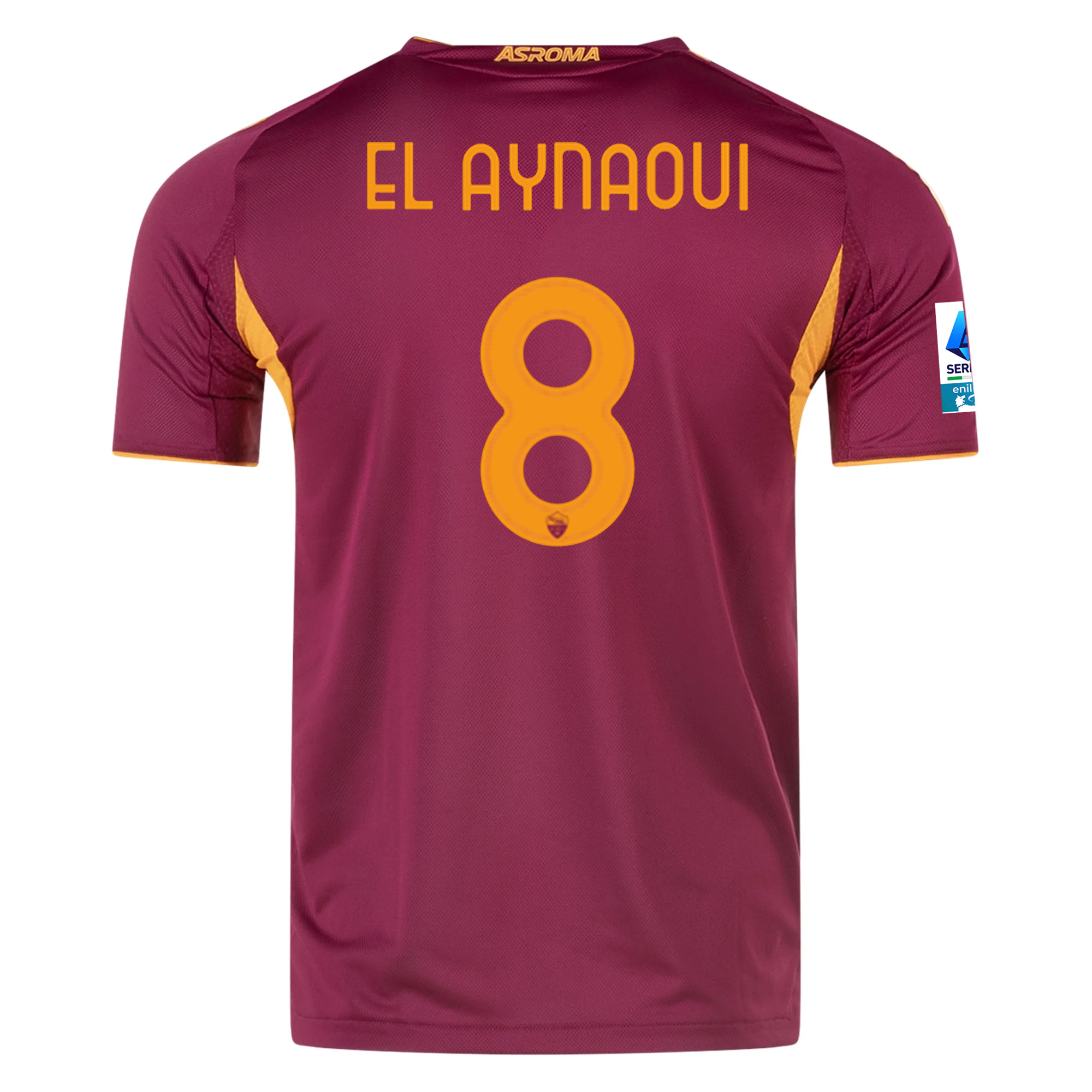 AS Roma Aynaoui 2025-2026 Ser Home Jersey – Authentic Shirt