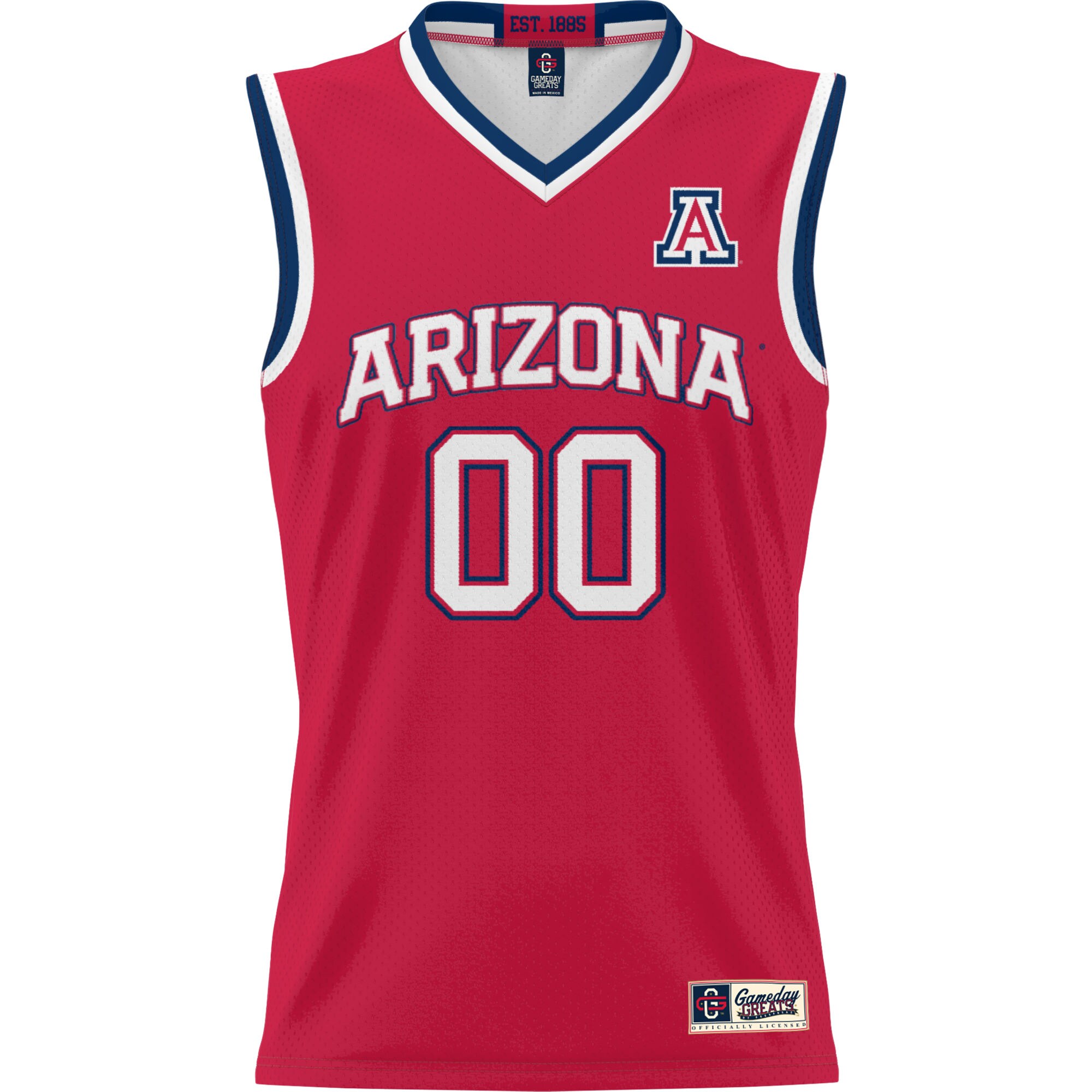 [NJP] Arizona Wildcats GameDay Greats Youth NIL Pick-A-Player Lightweight Men's Basketball Jersey - Red