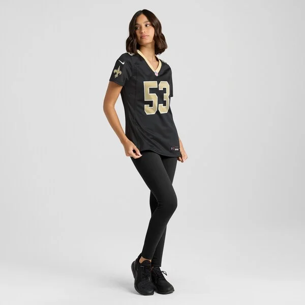 Performance New Orleans Saints Game Jersey - Premium Black NFL Fan ...