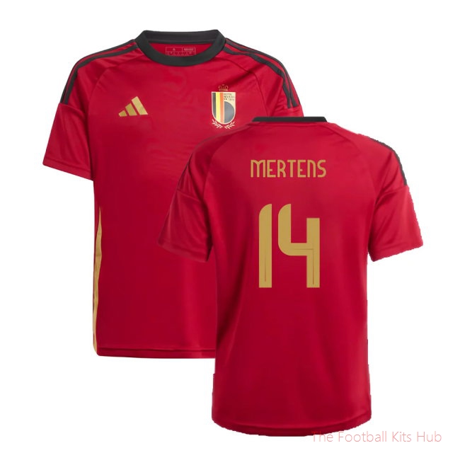 2024-2025 Belgium Home Fan Shirt (Kids) (Mertens 14)