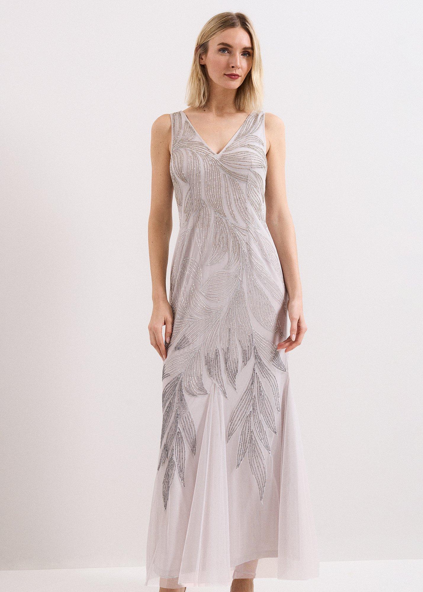 Reina Beaded Maxi Dress