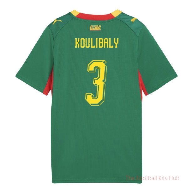 [JED] 2026/27 Senegal Away Shirt (Kids) (Koulibaly 3)