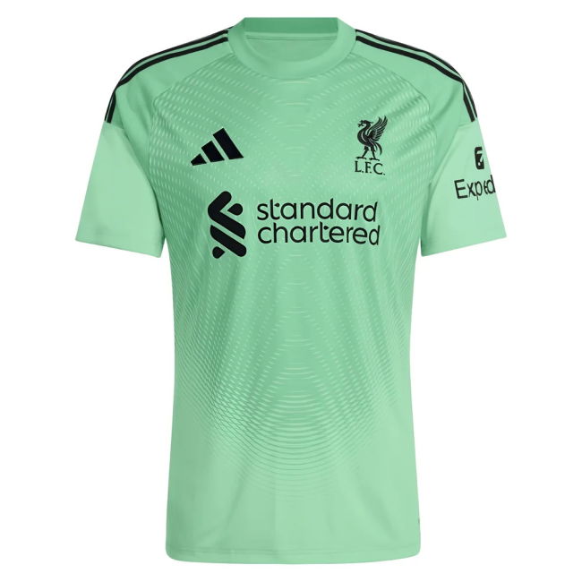 retro 2025-2026 Liverpool Home Goalkeeper Shirt (Glory Mint) - Kids...