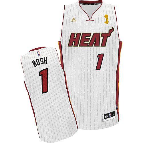 Celtics White Miami Heat #1 Jersey - Economical Premium Quality