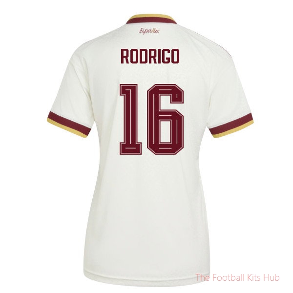2026-2027 Spain Away Shirt (Womens) (Rodrigo 16)
