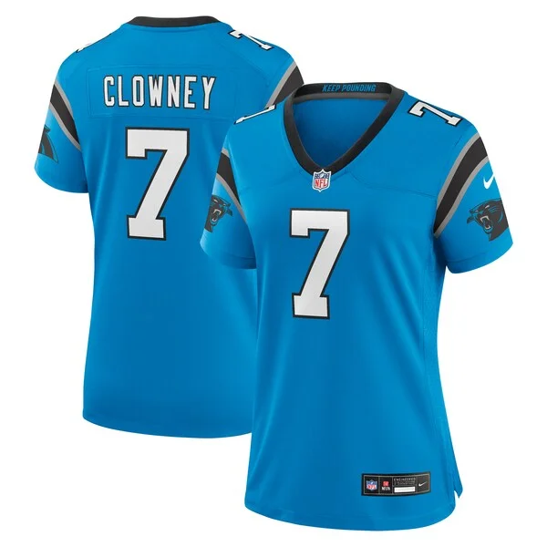 None Game NFL Jersey - Blue | Authentic Football Apparel | NFL Footbal