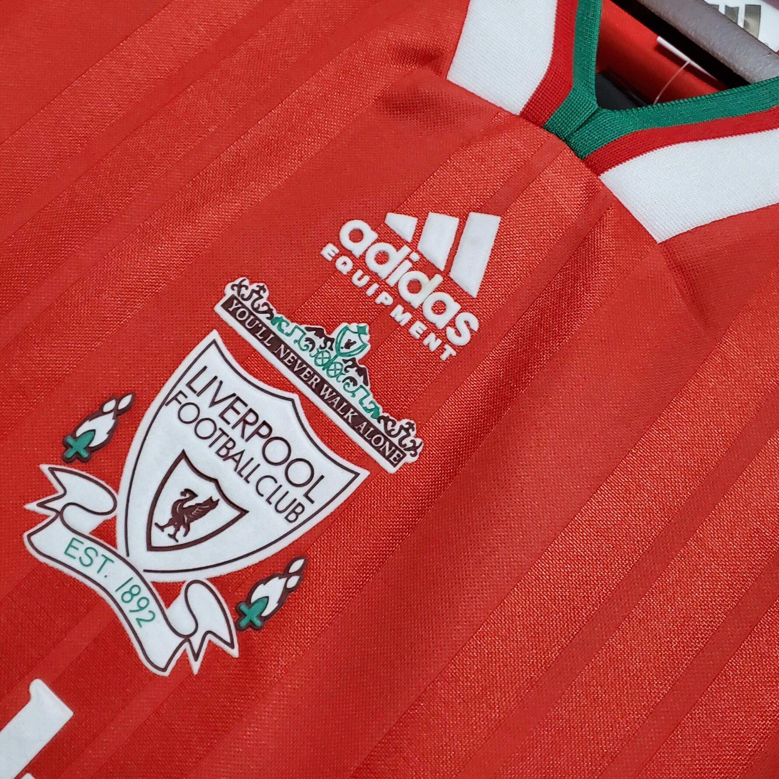 Cheap 1993-1995 Liverpool Home retro kit