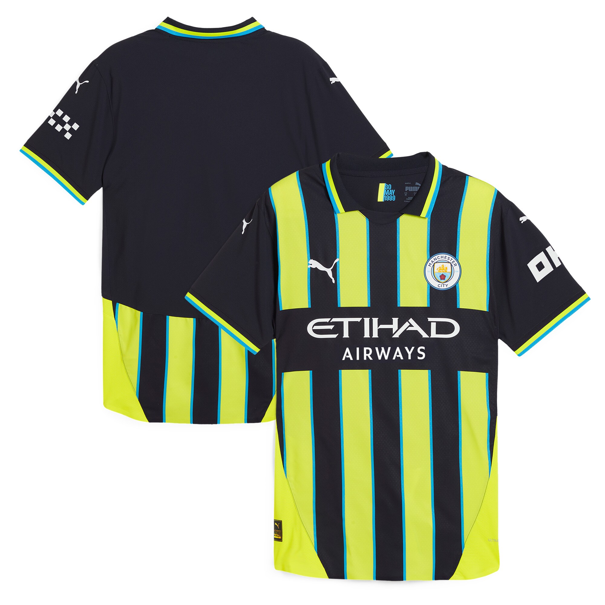 [SJH] Manchester City 2024/25 Away Authentic Jersey - Black