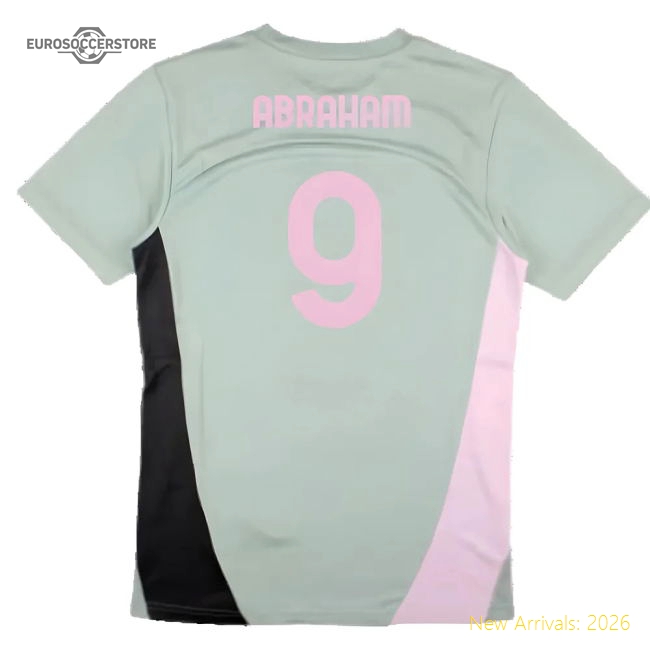 Best-Selling 2024-2025 Ac Milan Training Shirt (Green Fog) (Abraham 9)